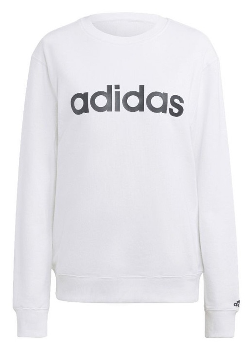 Памучен суитшърт Adidas, Бял, Бял