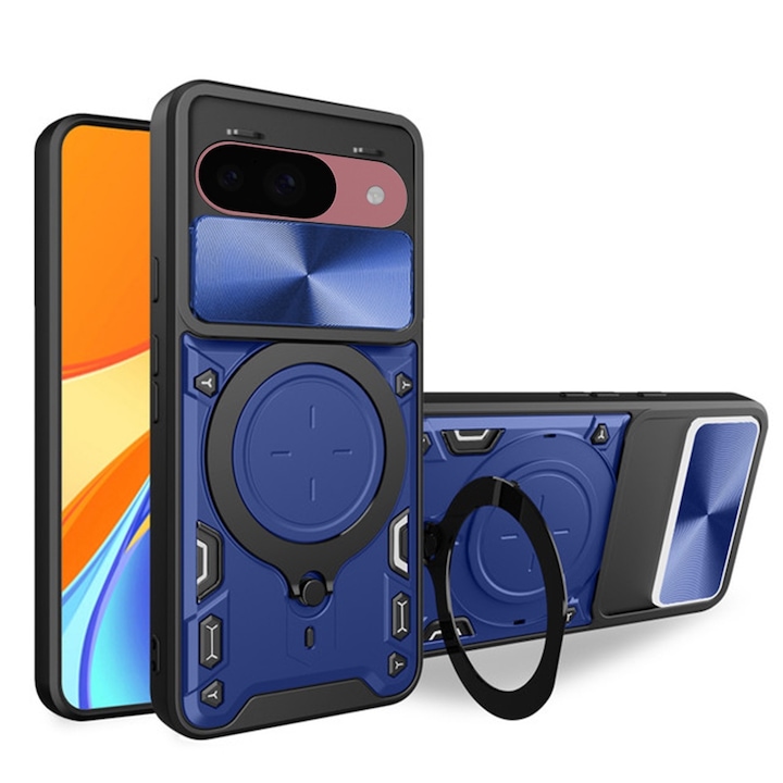 Google Pixel 9 tok – Camguard Pro Series – kék
