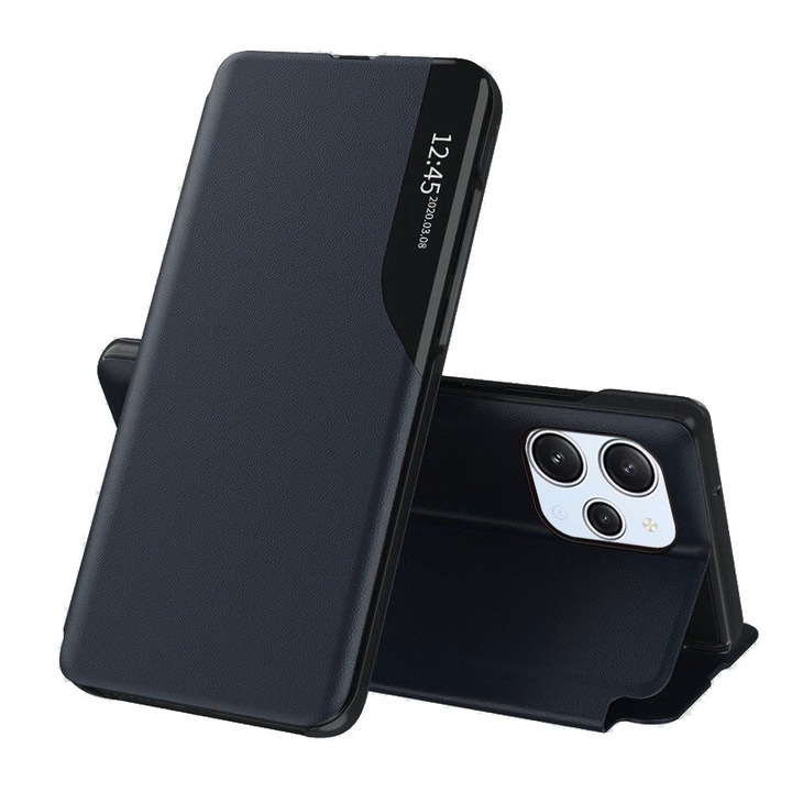 fixGuard eFold sorozatú tok Xiaomi Redmi 12 4G / 12 5G telefonhoz - Sötétkék