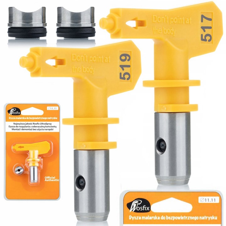 Kit Pistoale de Vopsit Rosfix Ultra Spray, 25x30cm, pentru vopsele acrilice si latex