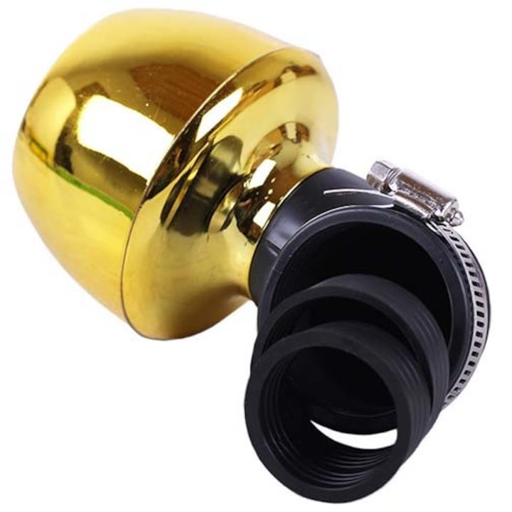 Filtru aer scuter, Balco, Sport 35, 42, 50mm, universal, 90 grade, Auriu
