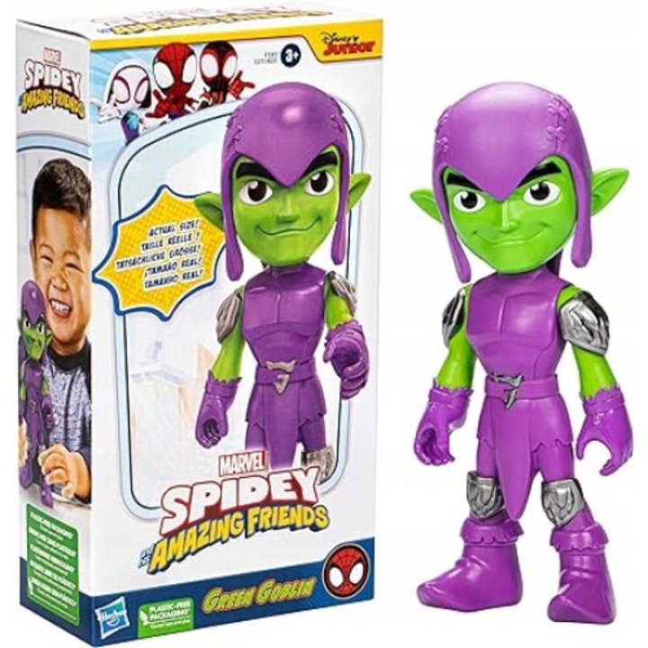 Фигурка Hasbro Marvel Spidey Green Goblin, 22,5 см, за деца над 3 години