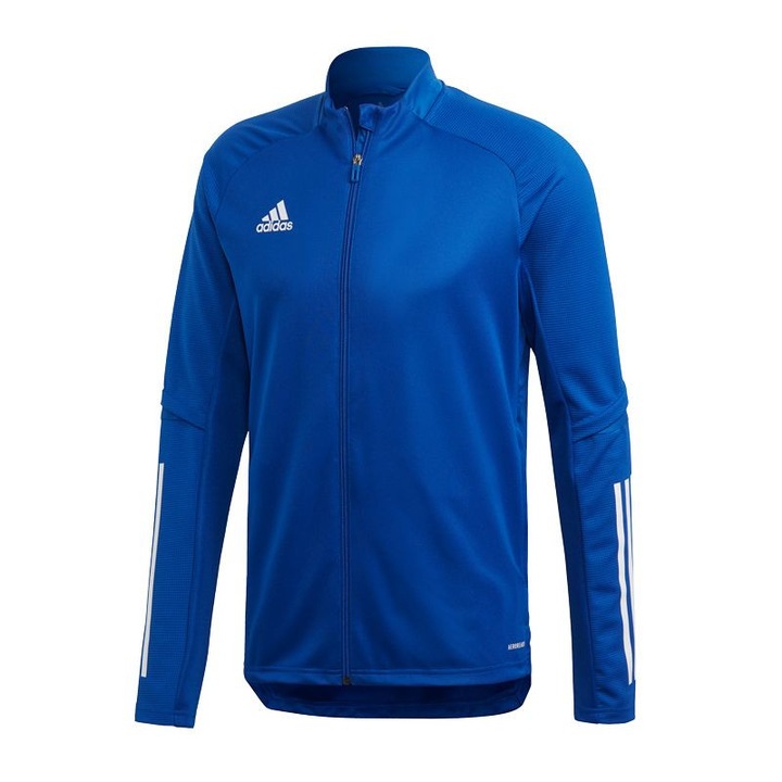 Hanorac sport barbati, Adidas condivo, poliester, Albastru, 2XL INTL