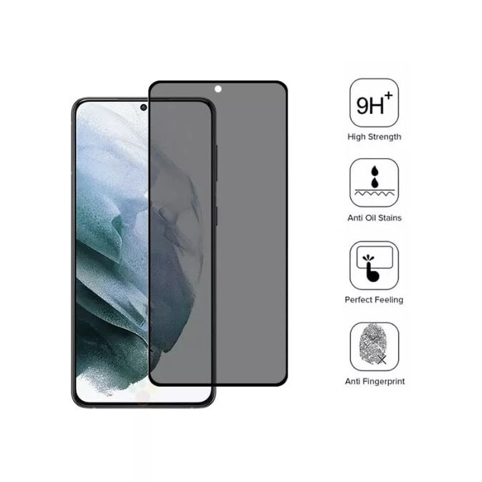 Folie Privacy Compatibila cu Oppo A79 (5G), Full Cover 6D, Calitate Premium