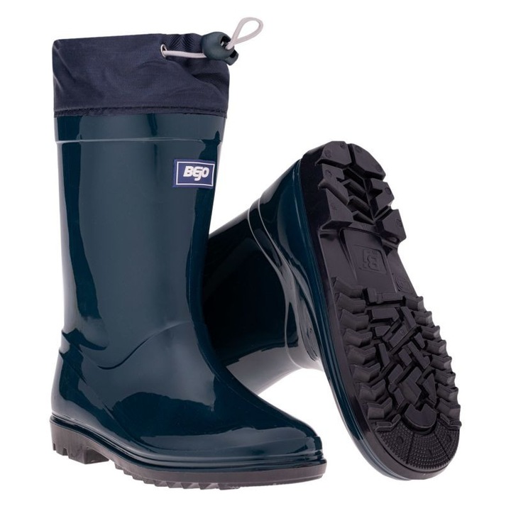 Детски ботуши Bejo Kai Wellies Jr, полиестер, тъмносини