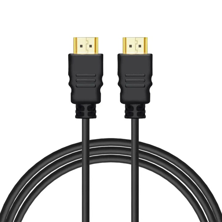 Cablu HDMI Savio cl-38, ARC, Ethernet, 4K, Aur, 15m, Negru
