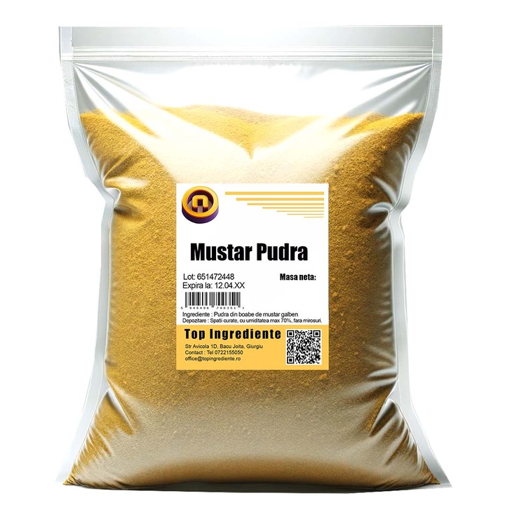 Sárga mustár por 500g