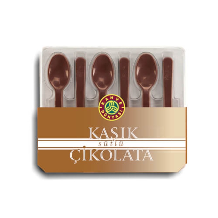 Lingurite de Ciocolata cu Lapte Set 6 Bucati
