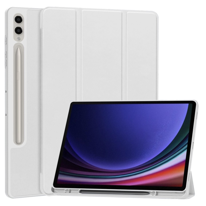 Калъф fixGuard Flex Trifold, Pencil Holder за Samsung Galaxy Tab S9 Plus - Gray