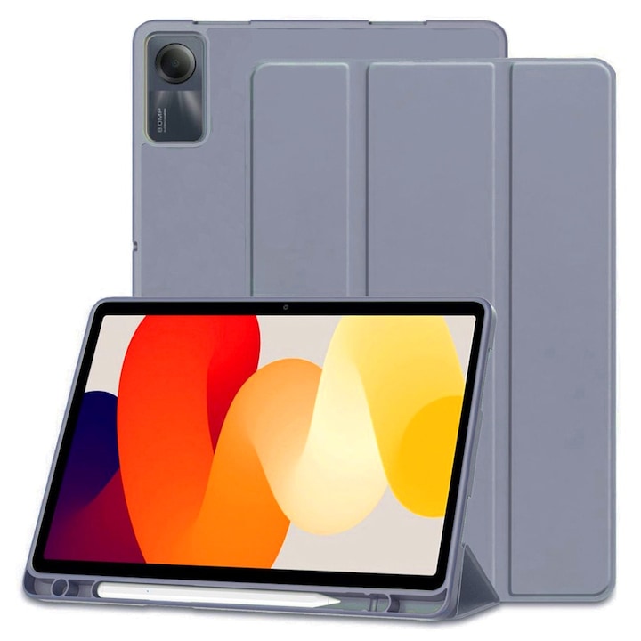 Калъф fixGuard Flex Trifold, Pencil Holder за Xiaomi Redmi Pad SE - Purple