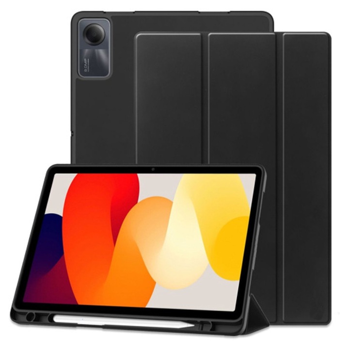 Калъф fixGuard Flex Trifold, Pencil Holder за Xiaomi Redmi Pad SE - Black