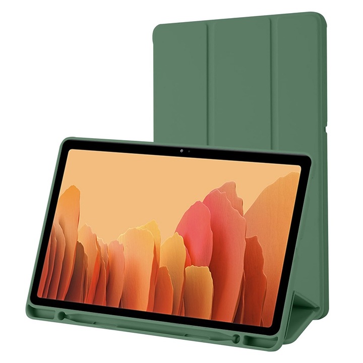 Защитен калъф за Samsung Galaxy Tab A7 10.4 2020 T500/T505, K76, TPU, Lucky Green