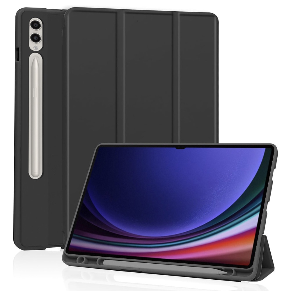 Husa Protectie pentru Samsung Galaxy Tab S9 Ultra/S10 Ultra, Axio Protect, J44, TPU, Deep Dark
