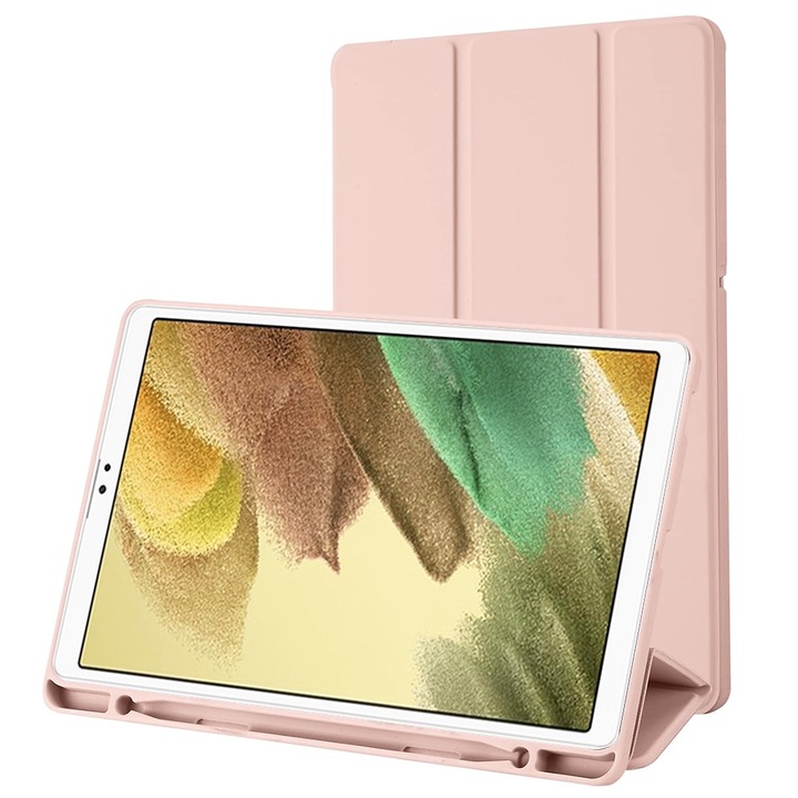 Калъф fixGuard Flex Trifold, Pencil Holder за Samsung Galaxy Tab A7 Lite - Pink