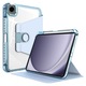 Husă fixGuard Crystal Vision pentru Samsung Galaxy Tab A9 - Albastru deschis