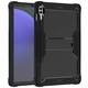 Husa tableta, fixGuard, Rugged TabShell + Protector de Ecran pentru Samsung Galaxy Tab S9 FE Plus - Negru