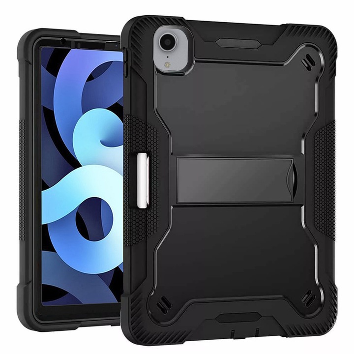 Калъф fixGuard Rugged TabShell + Screen Protector за iPad Air 4 (2020)/Air 5 (2022)/iPad Pro 11 (2018/2020/2021/2022) - Black