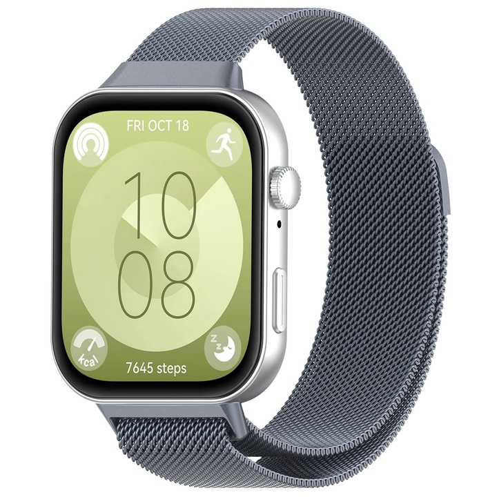 Каишка за смарт часовник Watchband (W009) Huawei Watch Fit 3 / Fit 4 / Fit 4 Pro Синя