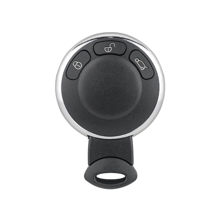 Carcasa cheie auto pentru telecomanda cu 3 butoane, compatibil cu MINI Cooper S/One/Coupe/Clubman/Countryman/Paceman R56 R57 R58 R60 R61 2007-2014