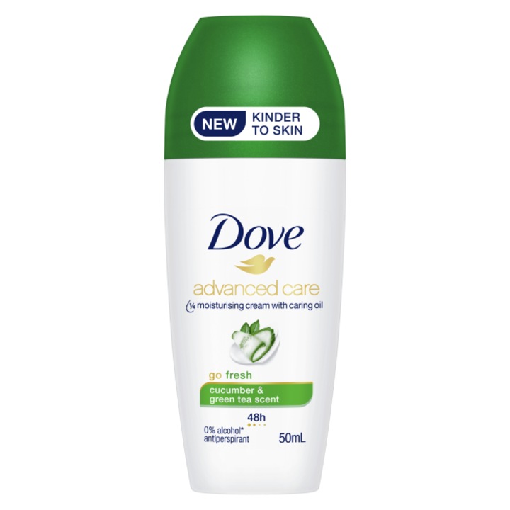 Antiperspirant Deodorant Roll-On Advanced Care Castravete-Ceai Verde Dove