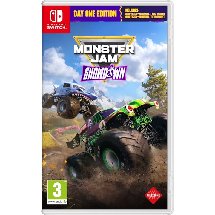 Monster Jam Showdown Day One Edition játék Nintendo Switchre