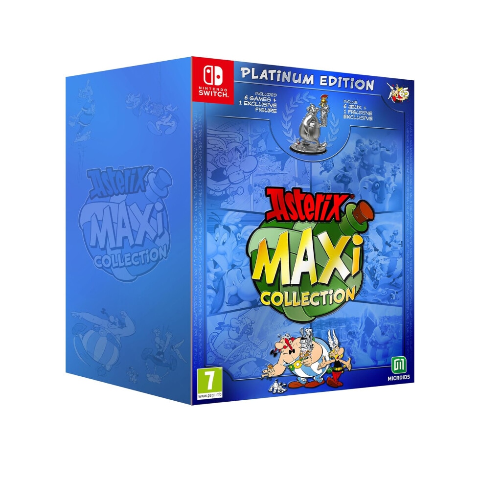 雀争MAXⅢ Joc Asterix Maxi Collection Platinum Edition Pentru Nintendo