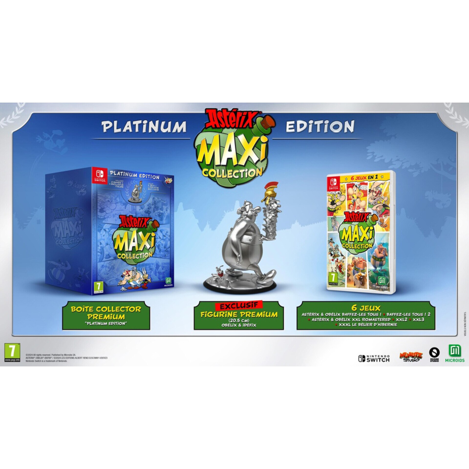 Joc Asterix Maxi Collection Platinum Edition Pentru Nintendo