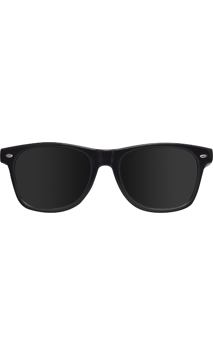 Atlanta férfi napszemüveg, műanyag, fekete