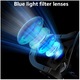 EXCITED 3D VR очила за телефон, Bluetooth контролер, съвместими 5 - 7" инча, игри за виртуална реалност, видео, филми, универсални, IOS, Android, ABS, черни