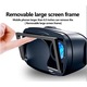 EXCITED 3D VR очила за телефон, Bluetooth контролер, съвместими 5 - 7" инча, игри за виртуална реалност, видео, филми, универсални, IOS, Android, ABS, черни