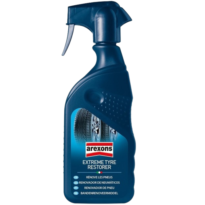 Solutie pentru restaurare si lustruire anvelope AREXONS Extreme Tyre Restorer 12221470, recipient cu pulverizator, 400 ml