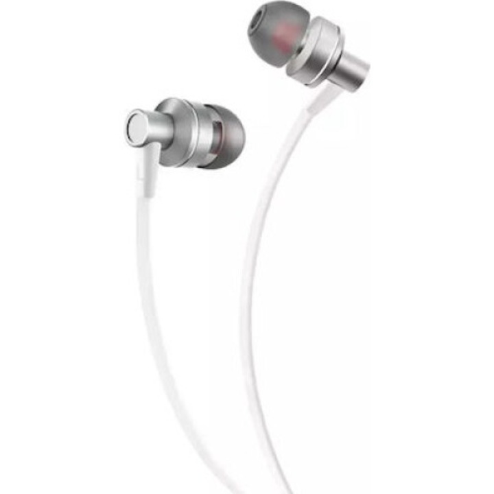 Casti cu fir, 3.5 mm, Riversong In-ear, Alb