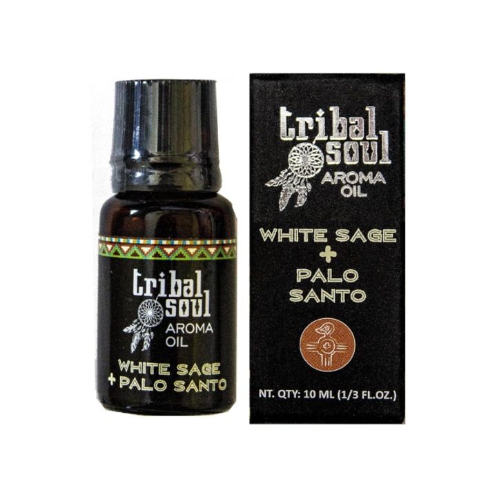 Ulei parfumat salvie alba si palo santo, Tribal Soul, 10 ml