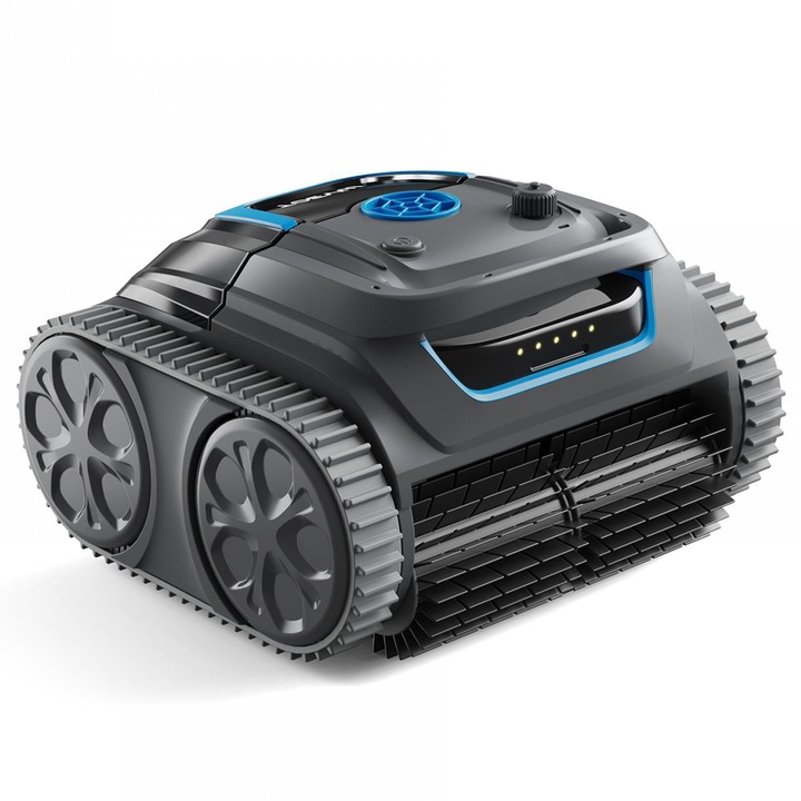 Wybot S1 vezeték nélküli úszómedencés robot – Alul, sarkok, falak és vízvonal