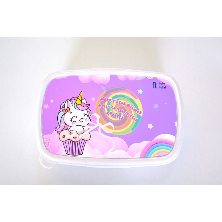 Lunchbox pentru copii, Special food for a special child, unicorn