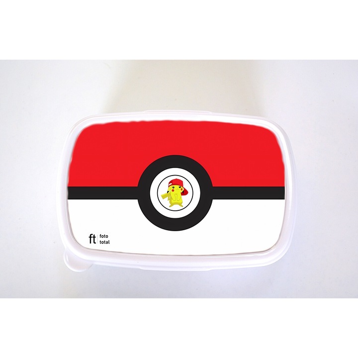 Lunchbox pentru copii, Pokemon, cu Pikachu