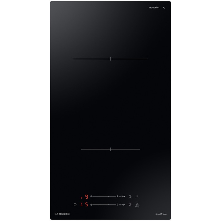 Плот за вграждане Samsung NZ32BG2005FKU2, Индукционен, 2 зони за готвене, Wi-Fi, Touch Control, 30 см, Черен