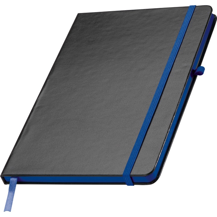 Cuxhaven A5 vonalas jegyzetfüzet, PVC borítóval, 160 oldal, kék