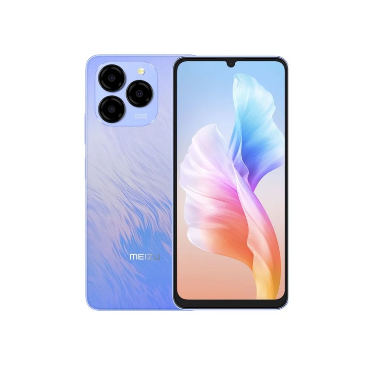 Smartphone Meizu Note 21, 4GB RAM, 256GB, Dual SIM, Albastru