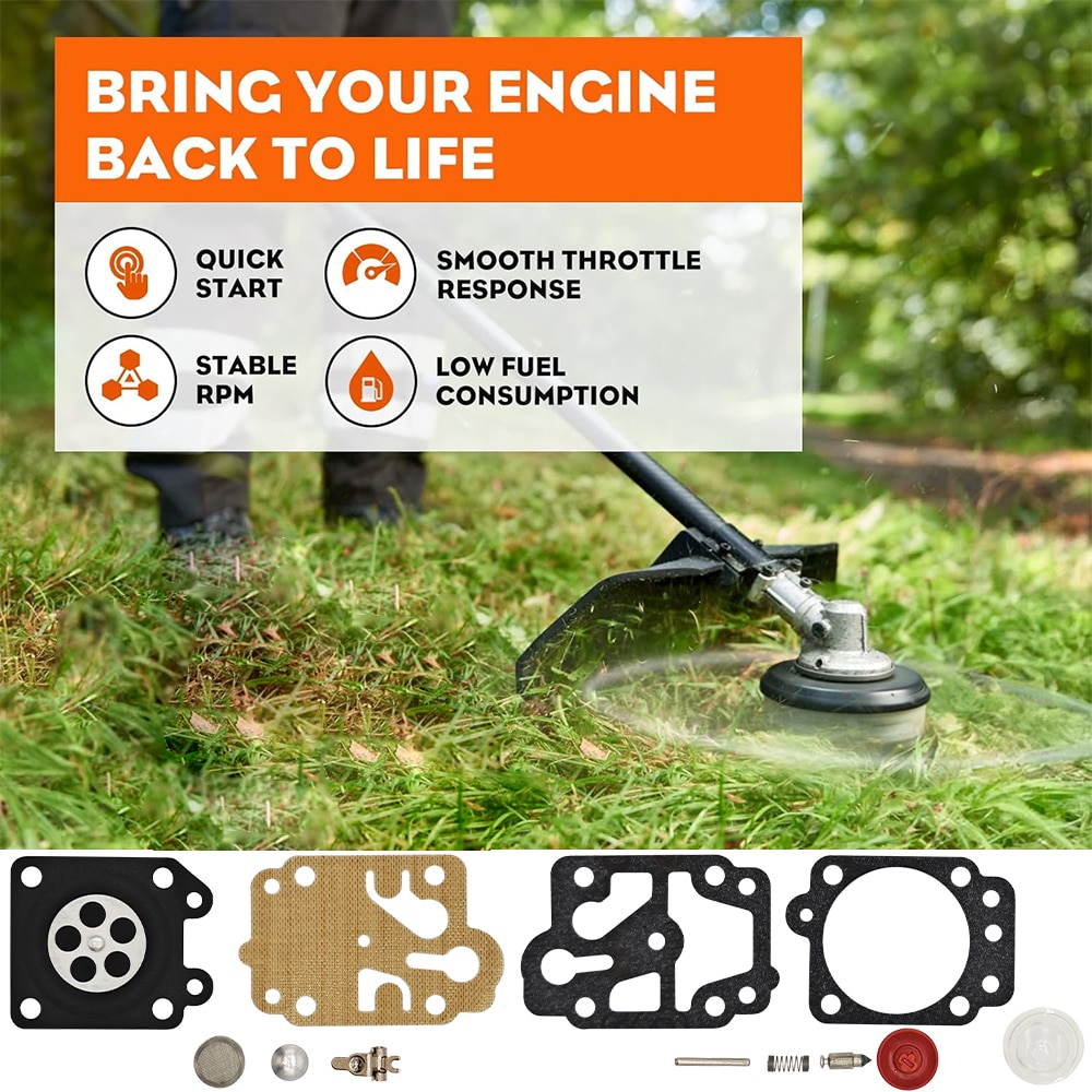 Kit Riparazione Carburatore Walbro 40-5 - Per Motoseghe E Decespugliatori