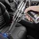 Akkus kézi autós porszívó újratölthető akkumulátorral, szívó és fúvó funkciókkal, szívóteljesítmény 11000 Pa, Roll Fast, 7.4V, 8A, csúcsteljesítmény 180W, HEPA szűrő, hordozható, autós, otthoni használatra, irodai