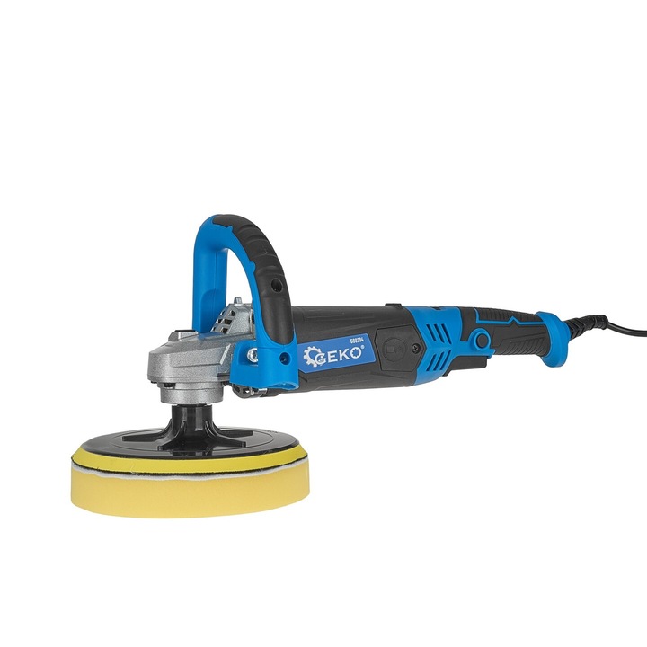 Masina de slefuit/polisat auto Geko, 1200W, 4800 RPM, 180mm, accesorii incluse