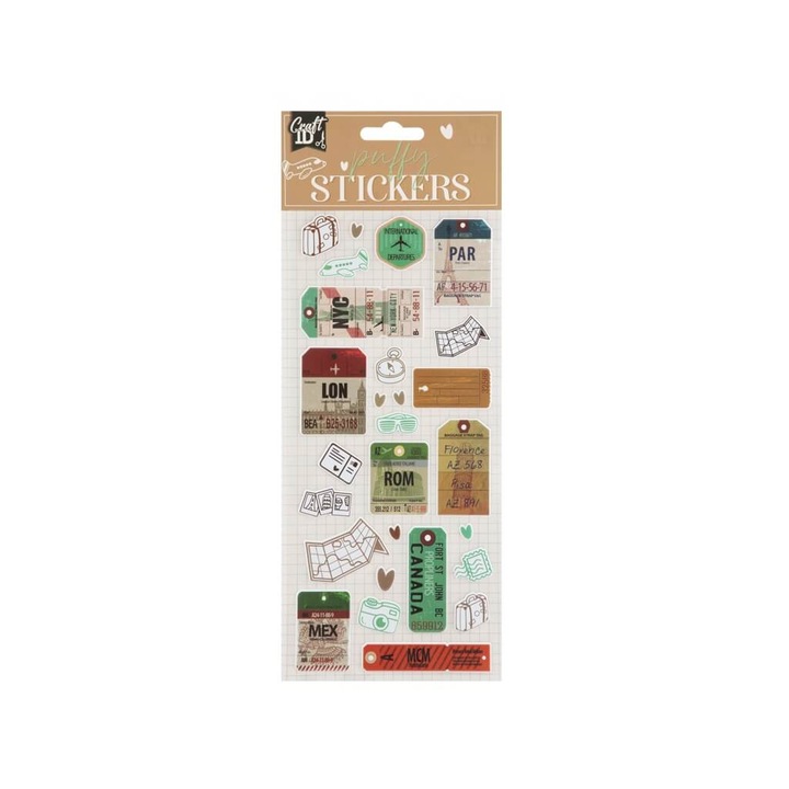 Set stickere autocolante buretate - Model 2