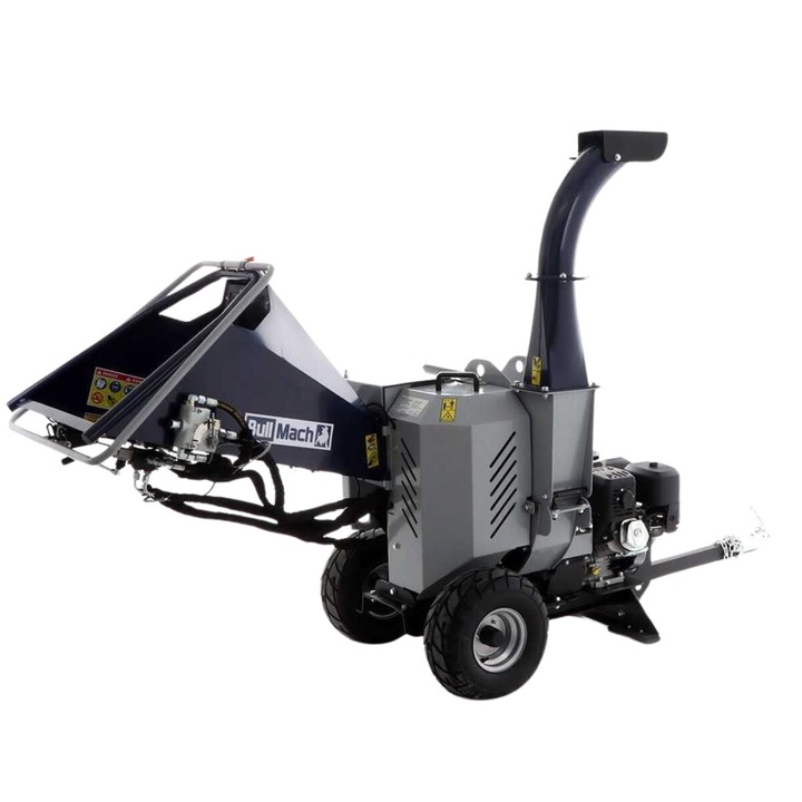 Tocator de gradina cu motor pe benzina Blackstone Briggs &Stratton, max 100 mm, 15.5 CP, transmisie curea, pornire la cheie