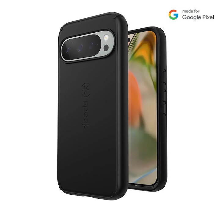 Speck ImpactHero telefontok, antibakteriális védelem, fekete, Google Pixel 9 / Google Pixel 9 Pro telefonhoz