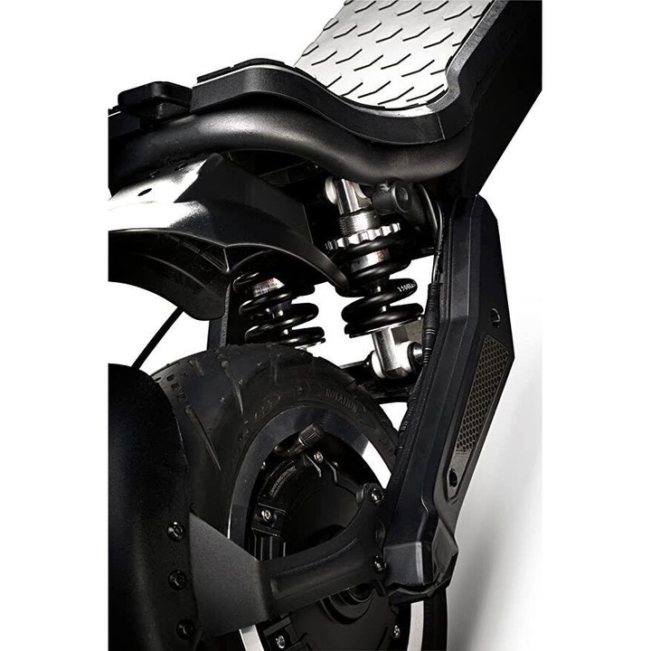 Trotineta electrica Lamborghini ALEXT, motor 500W, autonomie 50 Km, Viteza maxima 25 Km/h, roti 11" Negru