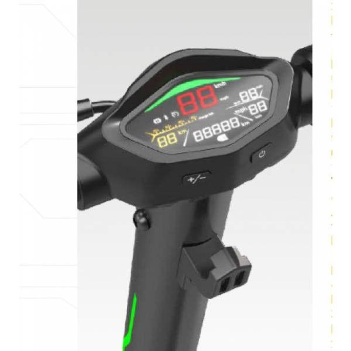 Trotineta electrica Lamborghini ALEXT, motor 500W, autonomie 50 Km, Viteza maxima 25 Km/h, roti 11" Negru