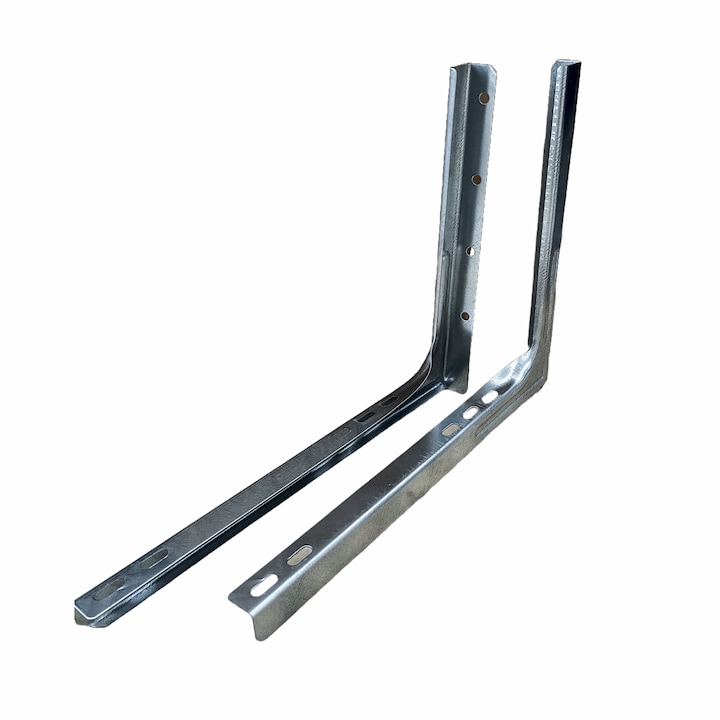 Set suporti zincati pentru aer conditionat 18-24000 BTU, talpa 50cm, tabla 2mm