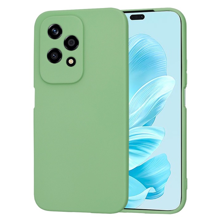 Honor 200 Lite védőtok, Cipsir Urban, SoftFlex, M86, szilikon, menta Lucky Green