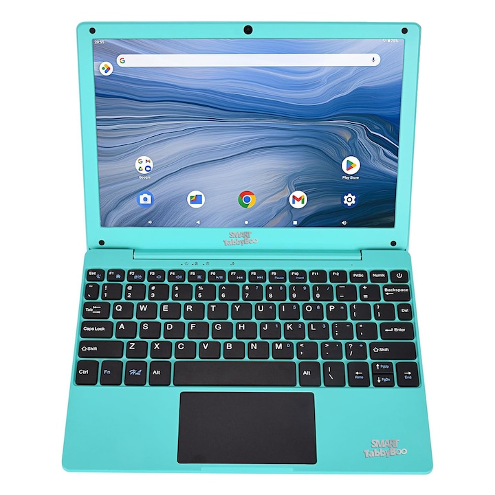 Детски таблет SMART TabbyBoo NetBook PRO, 128GB, 4GB RAM, Android 14, OctaCore, 10.1 inch IPS -- син